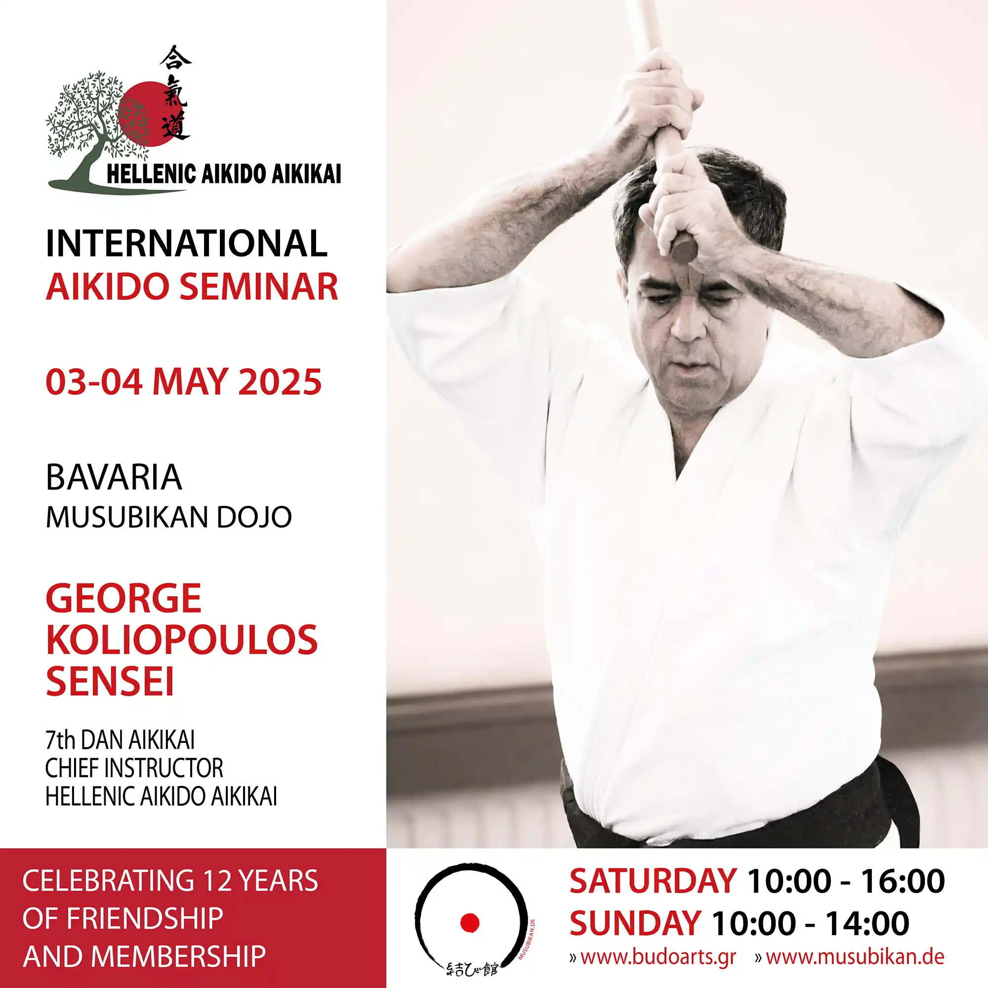 International Aikido Seminar HAA George Koliopoulos Sensei Bavaria May 2025